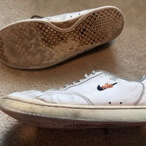 Nike white beat up sneakers. Size 10.5 men’s